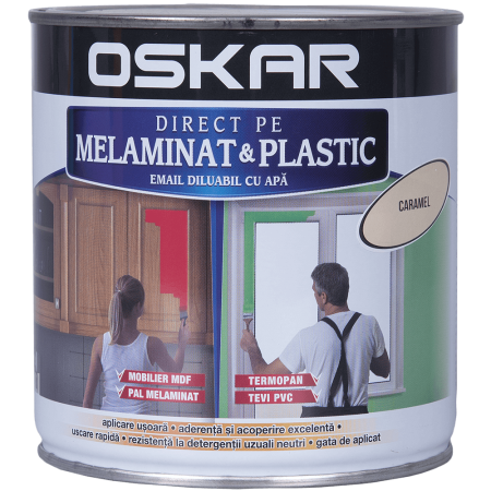 Email Oskar - Direct pe melaminat si plastic caramel 0