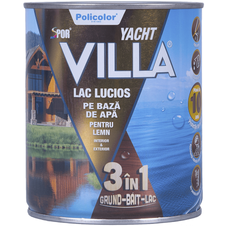 Lac Spor Villa Yacht lucios 3 in 1 stejar 0