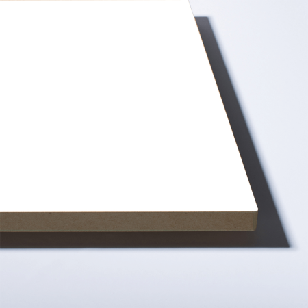 Placa MDF melaminat Kronospan alb 2F 110SM