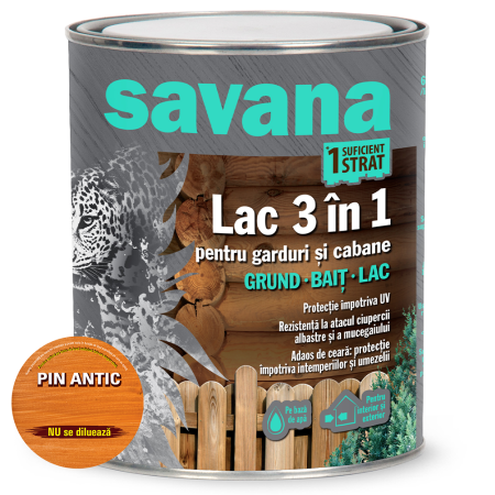 Lac 3 in 1 Savana garduri si cabane