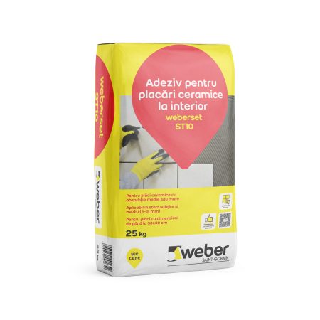 Adeziv pentru interior Weber ST10 set