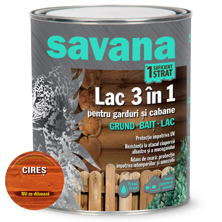 Lac 3 in 1 Savana garduri si cabane