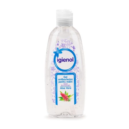 Gel antibacterian pentru maini Igienol Aloe Vera