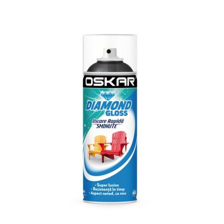 Vopsea spray pentru lemn / metal / ceramica Oskar Diamond Gloss