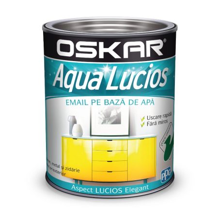 Vopsea acrilica Oskar Aqua Lucios