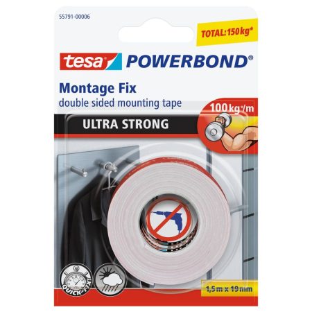 Banda dublu adeziva Tesa Powerbond Ultra Strong 55791