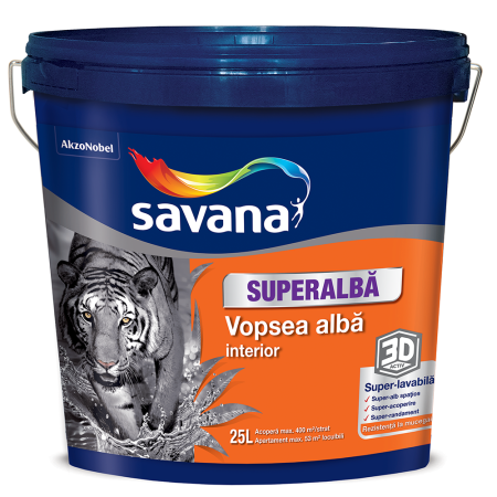 Vopsea superlavabila interior Savana 3D Activ