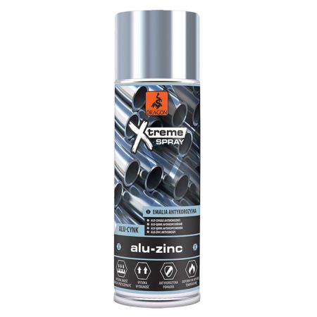 Vopsea spray anticoroziv Dragon Xtreme ZINC-ALU