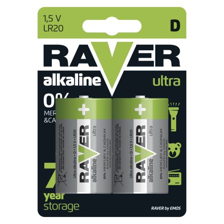 Baterii ultra alcaline Raver