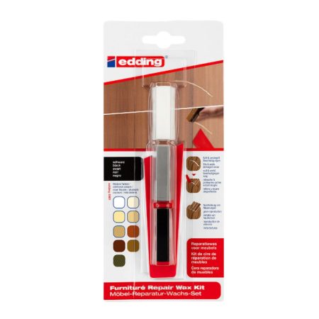 Kit de ceara pentru repararea mobilierului de lemn Edding 8901