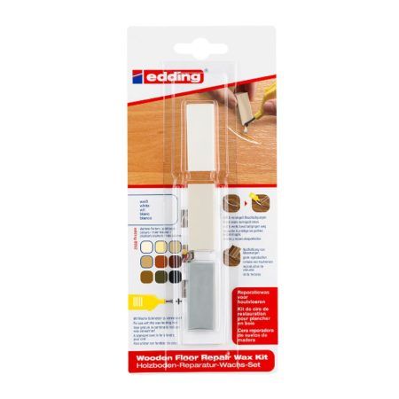 Kit de ceara pentru repararea pardoselilor din lemn Edding 8902