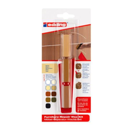 Kit de ceara pentru repararea mobilierului de lemn Edding 8901