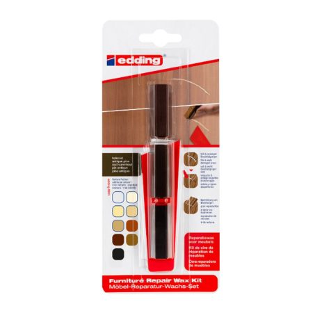 Kit de ceara pentru repararea mobilierului de lemn Edding 8901