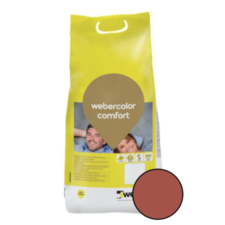 Chit de rosturi Weber Color Comfort interior/exterior Dark Brick 5Kg