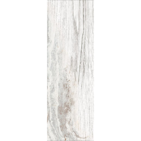 Gresie portelanata Woodart Pearl de exterior/interior alb si bej mat