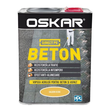 Email Oskar Direct pe beton