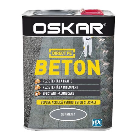 Email Oskar Direct pe beton