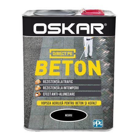 Email Oskar Direct pe beton