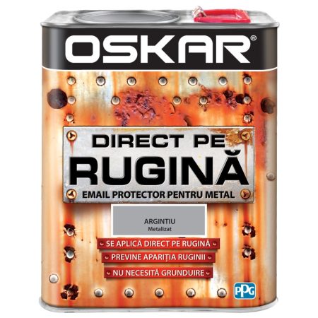 Vopsea Oskar Direct pe rugina