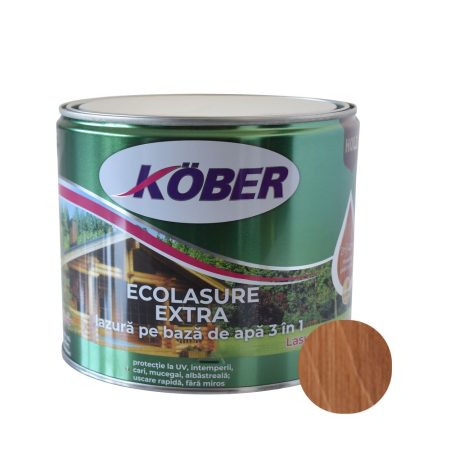 Lazură  Kober Ecolasure Extra 3 in 1 pentru lemn