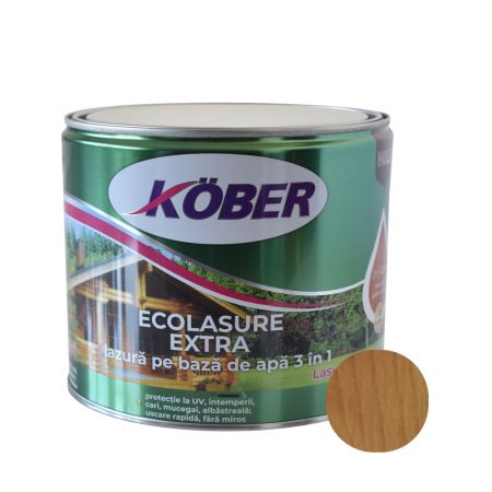 Lazură  Kober Ecolasure Extra 3 in 1 pentru lemn