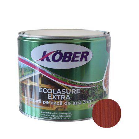 Lazură  Kober Ecolasure Extra 3 in 1 pentru lemn