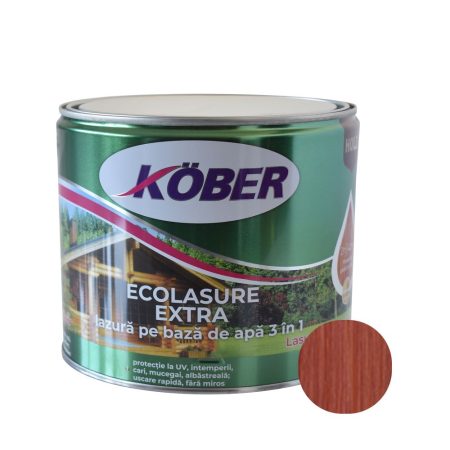 Lazură  Kober Ecolasure Extra 3 in 1 pentru lemn