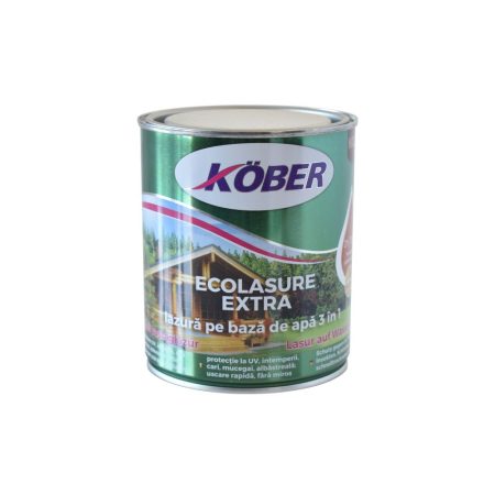 Lazură  Kober Ecolasure Extra 3 in 1 pentru lemn