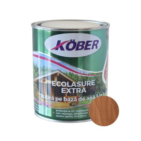 Lazură  Kober Ecolasure Extra 3 in 1 pentru lemn