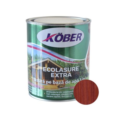 Lazură  Kober Ecolasure Extra 3 in 1 pentru lemn