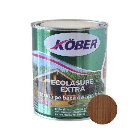 Lazură Kober Ecolasure Extra 3 in 1 pentru lemn