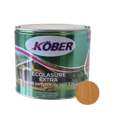 Lazură  Kober Ecolasure Extra 3 in 1 pentru lemn