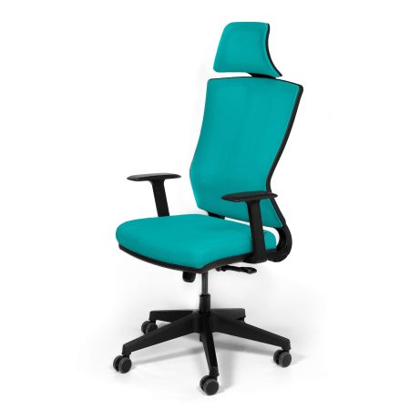 Scaun birou ergonomic turcoaz Kronsit Genova