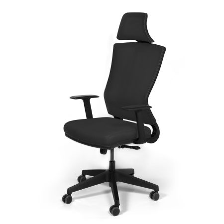 Scaun birou ergonomic gri inchis Kronsit Genova