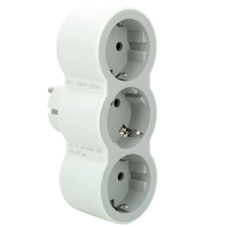 Adaptor 3 prize Legrand 2P+T16A