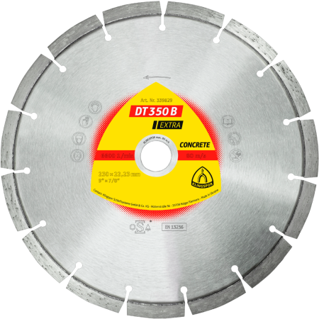 Disc diamantat Klingspor DT 350 B EXTRA