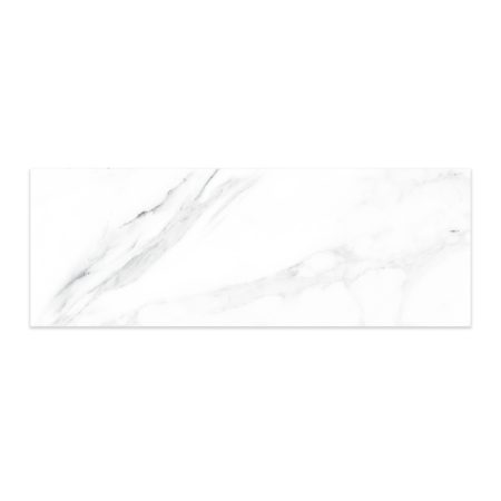 Faianta baie Carrara Flat Glossy