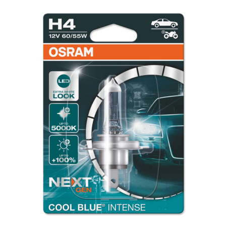 Bec auto far halogen Osram H4 Cool Blue Next Generation