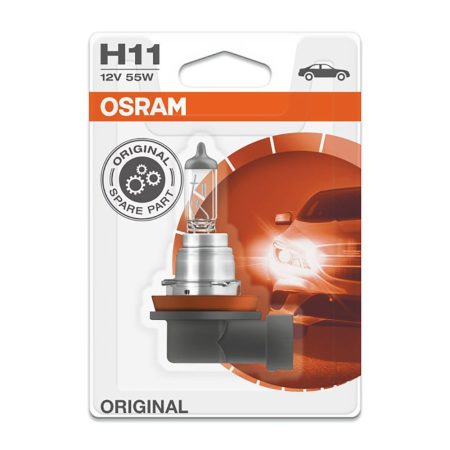 Bec auto far halogen Osram H11 PGJ19-02 STANDARD BL1