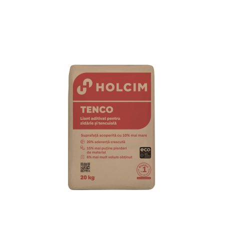 Liant aditivat Holcim Tenco® pentru zidarie si tencuiala