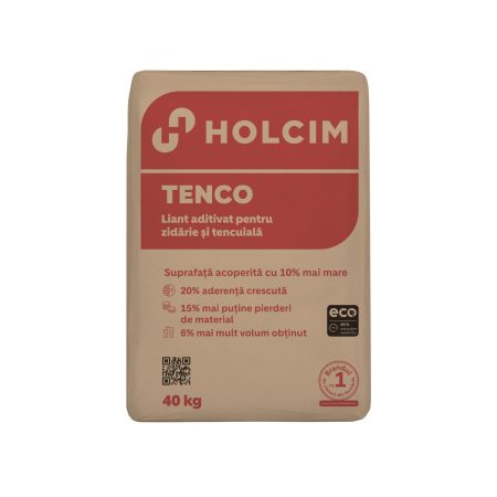 Liant aditivat Holcim Tenco® pentru zidarie si tencuiala