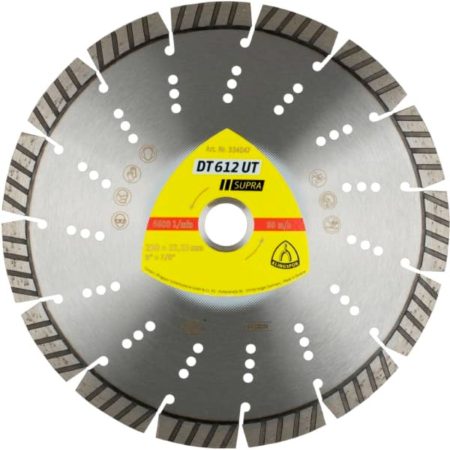 Disc Diamantat pentru beton Klingspor DT 612 UT Supra