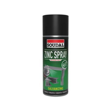 Vopsea spray zinc pentru protectie Soudal