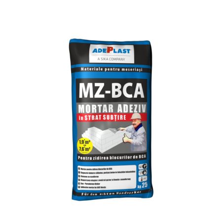 Mortar adeziv pentru zidarie BCA Adeplast MZ