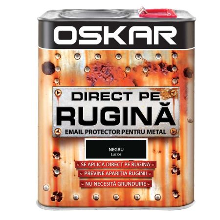 Vopsea Oskar Direct pe rugina