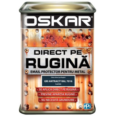 Vopsea Oskar Direct pe rugina