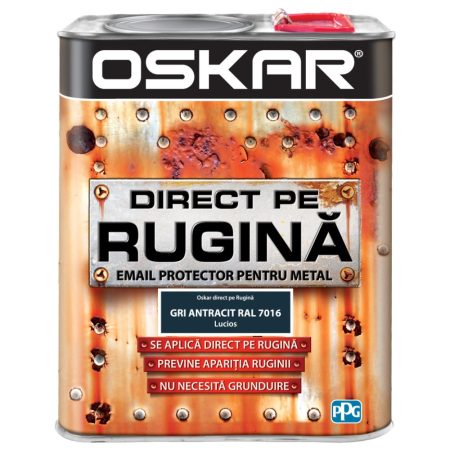 Vopsea Oskar Direct pe rugina