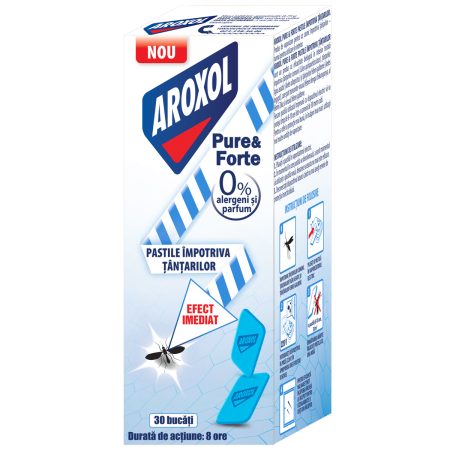 Pastile impotriva tantarilor pentru aparat electric Pure&Forte Aroxol 30 bucati