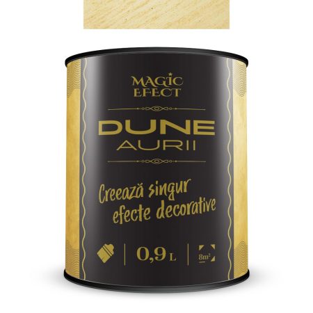 Vopsea decorativa cu efect de dune de nisip