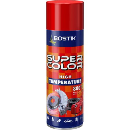 Vopsea spray rezistenta la temperaturi ridicate Bostik Super Color